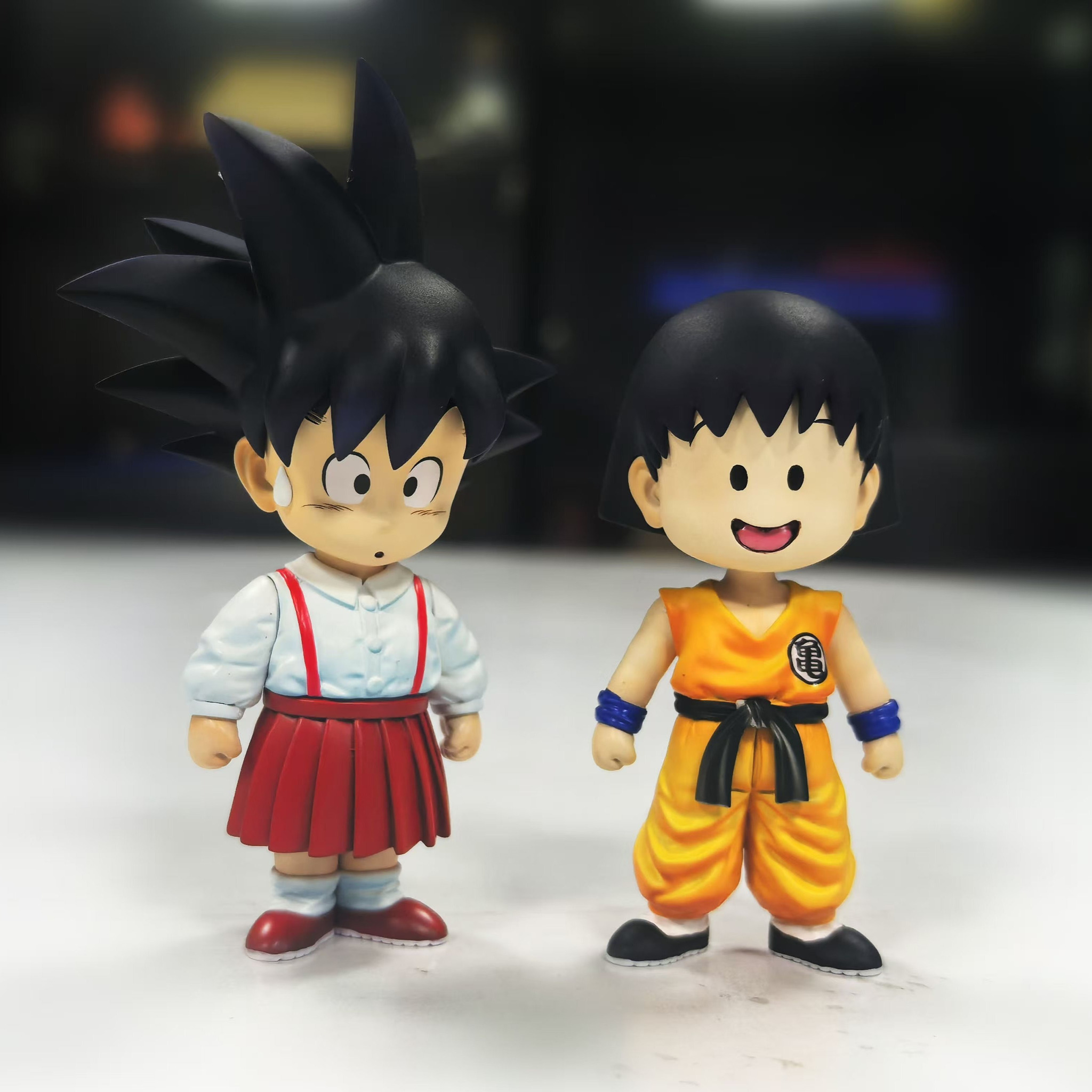 WCF 神与神5 裙子孙悟空＆道服小丸子 七龙珠 樱桃小丸子