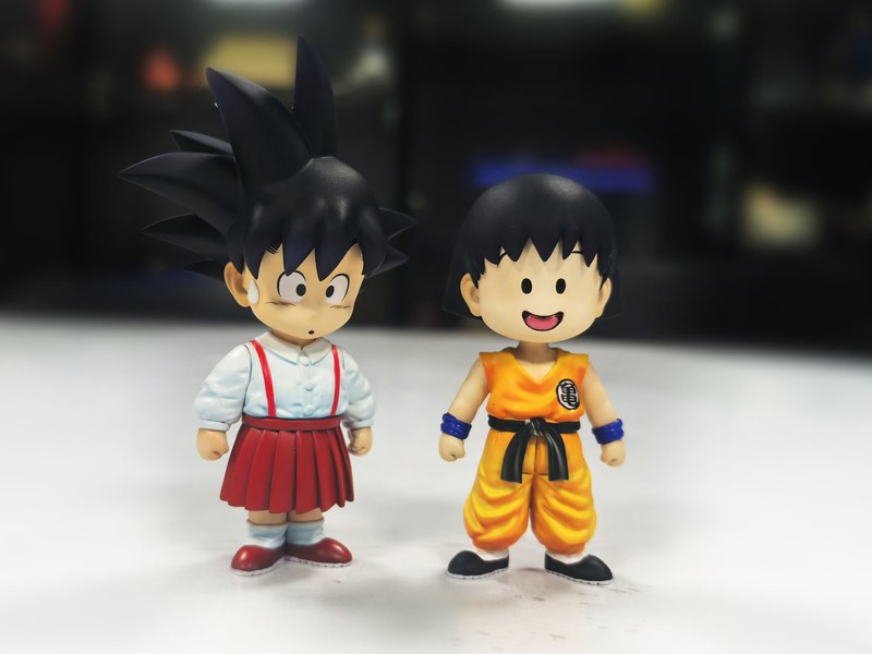 WCF 神与神5 裙子孙悟空＆道服小丸子 七龙珠 樱桃小丸子 官图 3