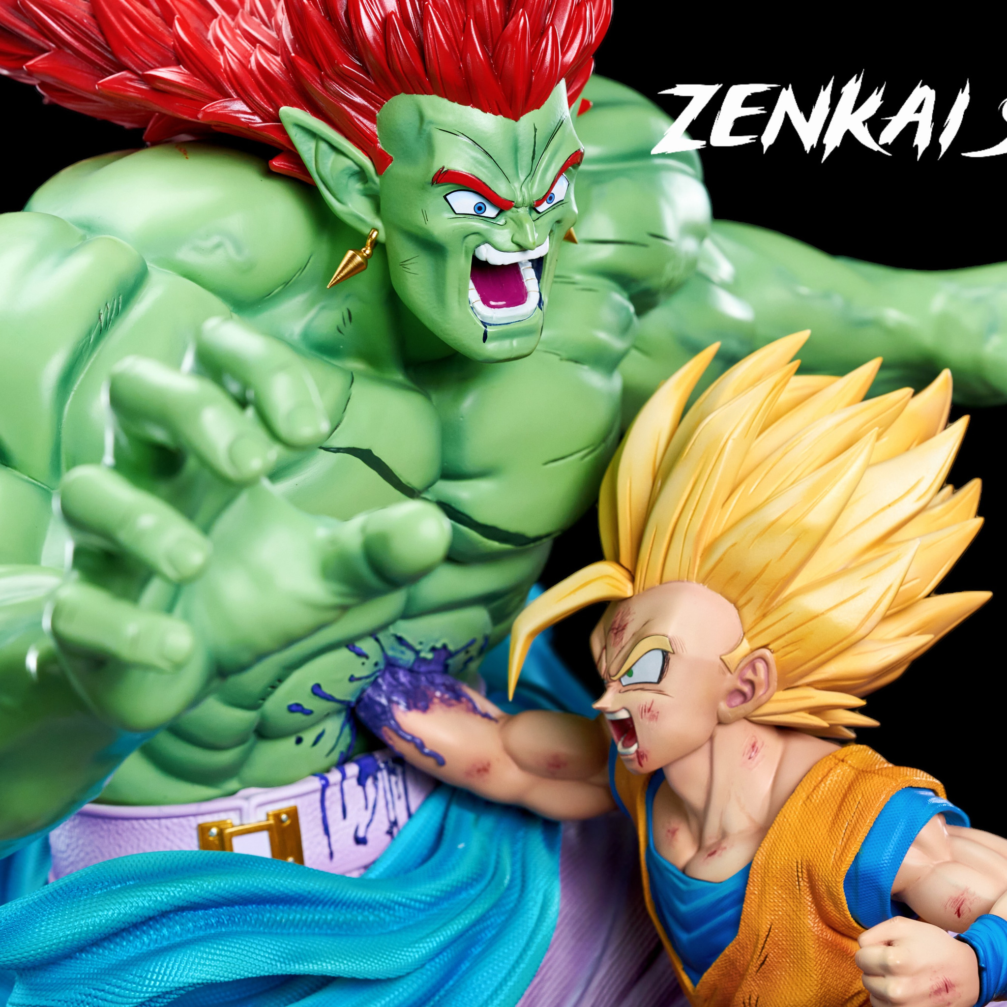 Zenkai 1/4 悟饭 vs 波杰克 七龙珠Z OAV 对战系列