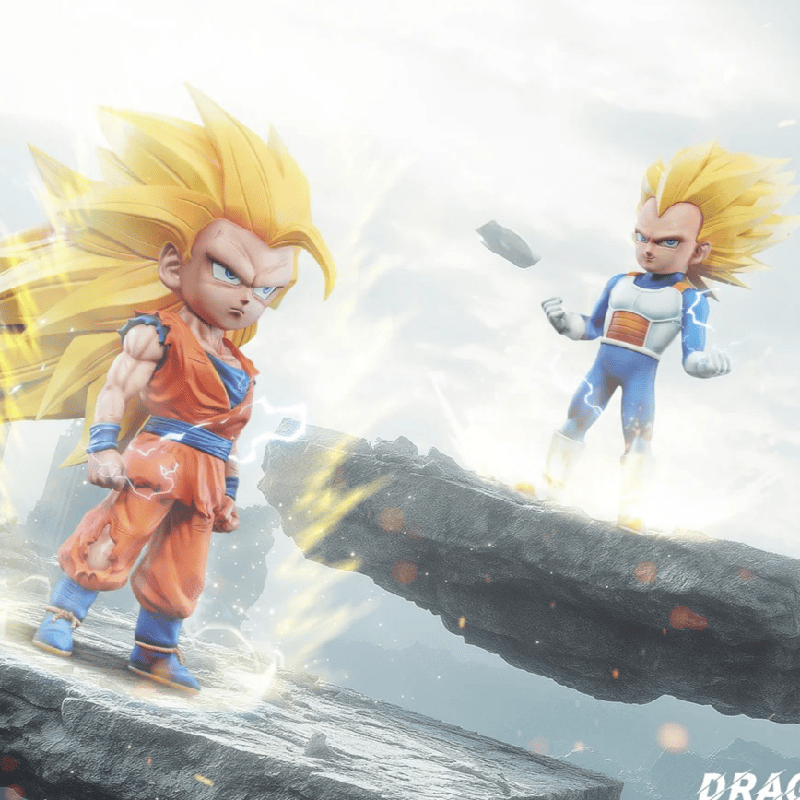 星轨 超三小悟空 & 超三小贝吉塔达尔 七龙珠 初登场 官图 1