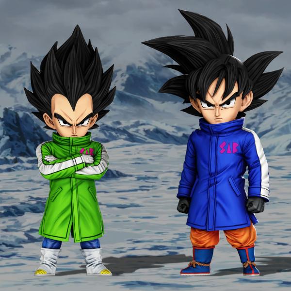 C Studio C-STUDIO WCF 雪地服 悟空＆贝吉塔 七龙珠